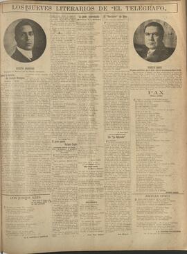 ‘Los Jueves Literarios de El Telégrafo' 21 de octubre 1915