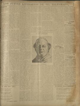 ‘Los Jueves Literarios de El Telégrafo' 4 de noviembre  1915