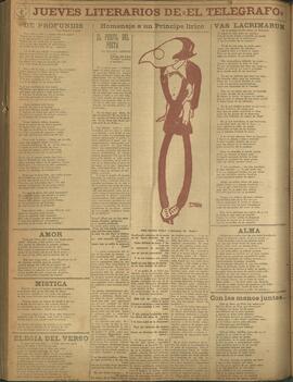 ‘Los Jueves Literarios de El Telégrafo' 8 de noviembre 1923