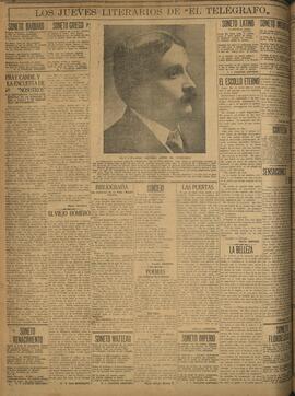 ‘Los Jueves Literarios de El Telégrafo' 14 de agosto de 1919