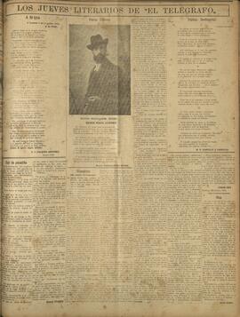 ‘Los Jueves Literarios de El Telégrafo'  20 de  enero  1916
