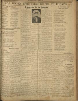‘Los Jueves Literarios de El Telégrafo'  27 de  enero  1916