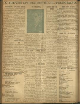 ‘Los Jueves Literarios de El Telégrafo' 1 de noviembre 1923